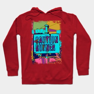 Caution runner Hoodie